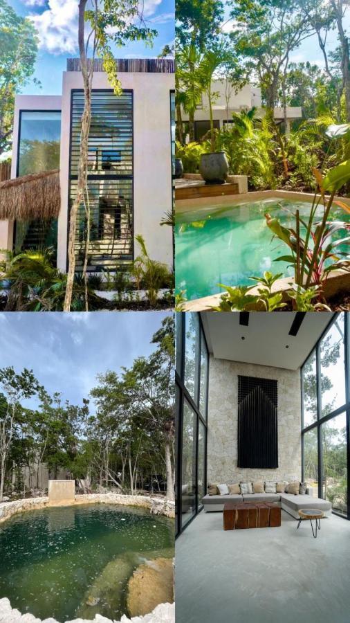 Villa Xuncari En El Corazon De La Selva Tulum Ngoại thất bức ảnh