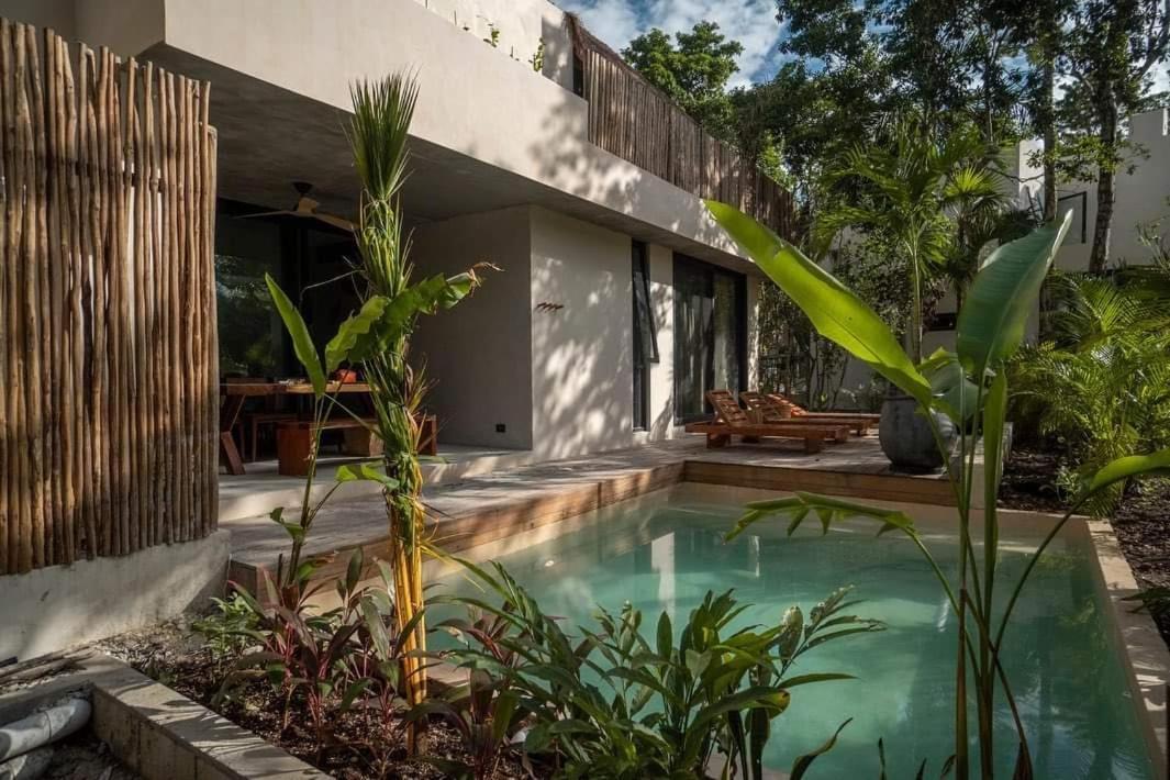 Villa Xuncari En El Corazon De La Selva Tulum Ngoại thất bức ảnh