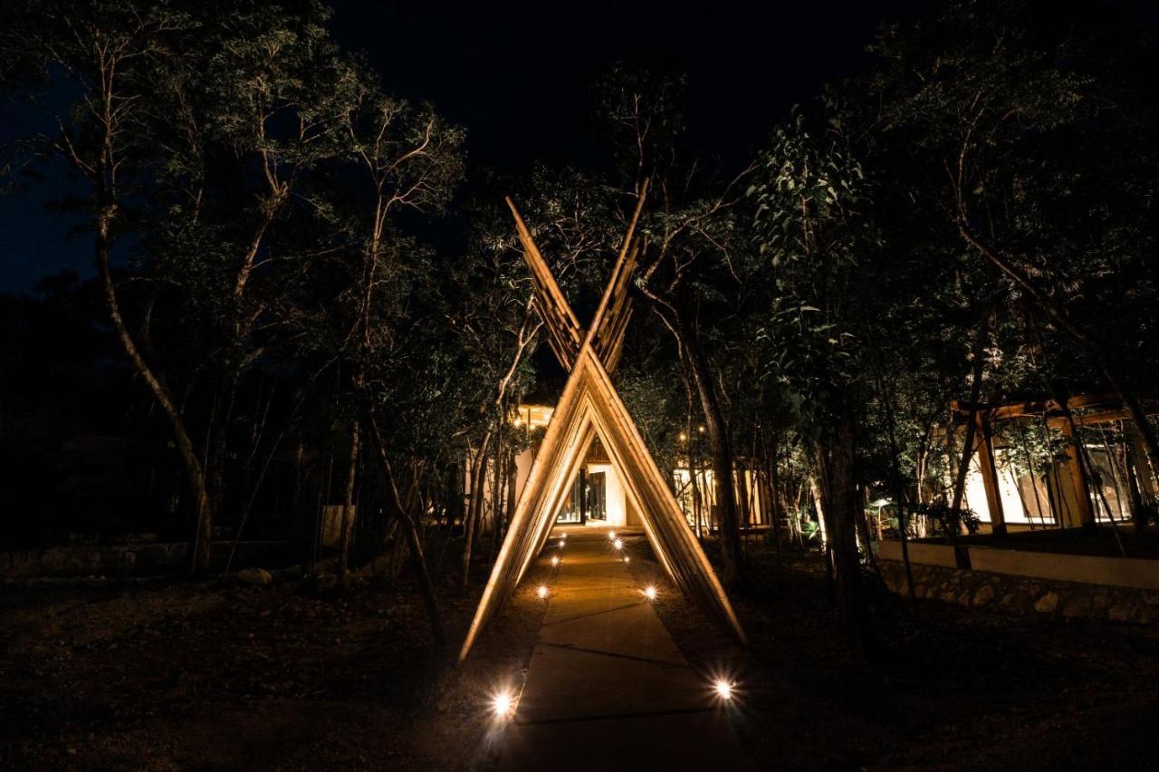 Villa Xuncari En El Corazon De La Selva Tulum Ngoại thất bức ảnh