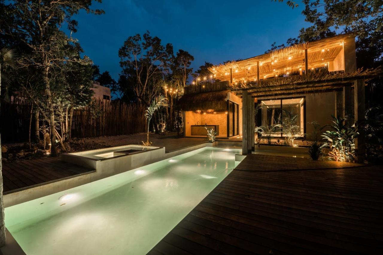Villa Xuncari En El Corazon De La Selva Tulum Ngoại thất bức ảnh