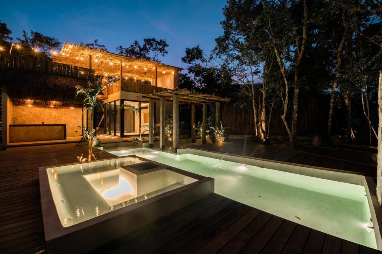 Villa Xuncari En El Corazon De La Selva Tulum Ngoại thất bức ảnh