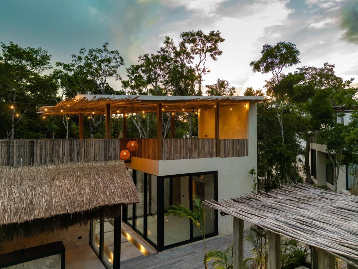 Villa Xuncari En El Corazon De La Selva Tulum Ngoại thất bức ảnh
