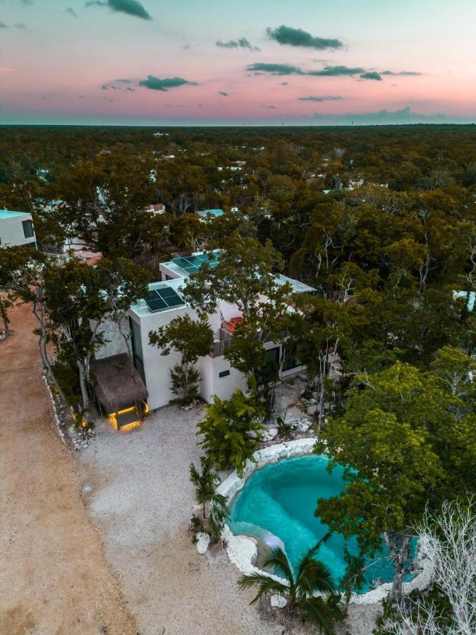 Villa Xuncari En El Corazon De La Selva Tulum Ngoại thất bức ảnh