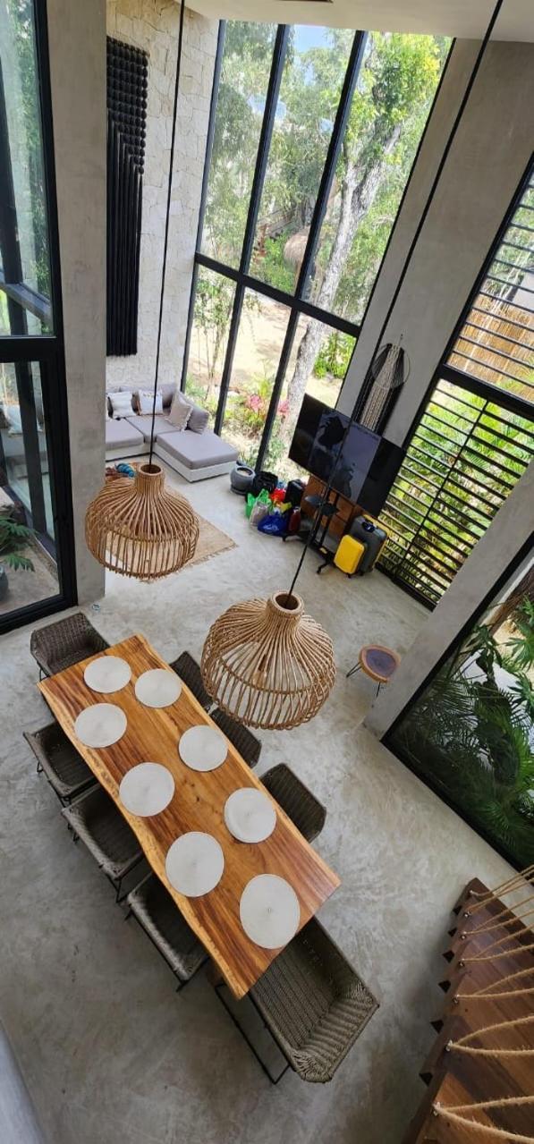 Villa Xuncari En El Corazon De La Selva Tulum Ngoại thất bức ảnh